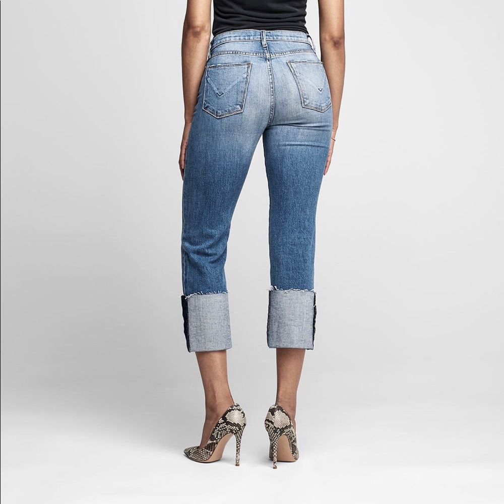 Hudson Jeans Zoeey High Rise Straight Crop Jean - Picture 4 of 8